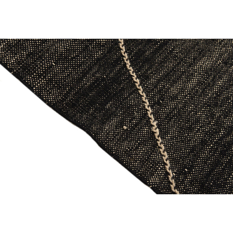 Tapis noir 8 x 10 Parra