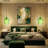 1 - Light Modern Pendant Light Fixture With Hammered Glass Shade For Kitchen Island-1397143525