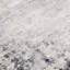 Abrienne Soft Shiny Border Black/Grey Rug-1598641053