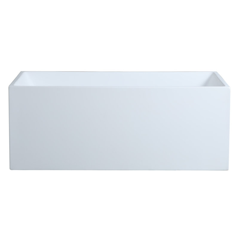 KDK HOME Acrylic Freestanding Soaking Bathtub
