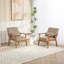 Chaise d'appoint rembourrée en tissu Shaleya-852319996