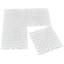 Matt White PVC 3D Wall Panels Geometric Mate Design, (12 Pack)