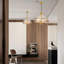 15" Pendant Lights Kitchen Island, Gold Modern Chandelier Gold Light 