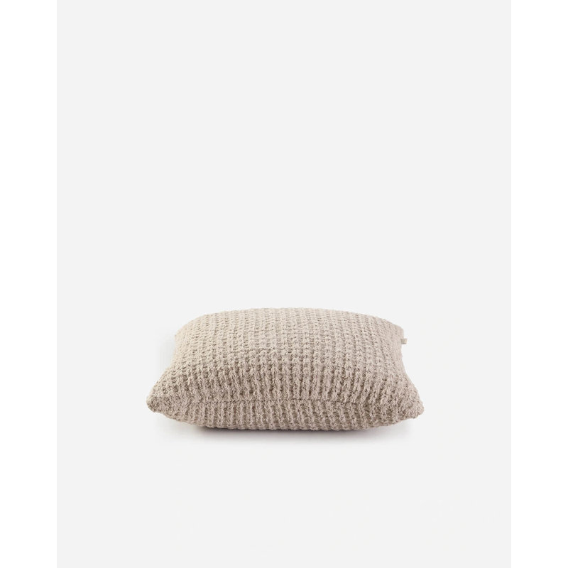 Snug Square Pillow Cover & Insert, Taupe