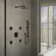 Complete Shower System with Rough-in Valve