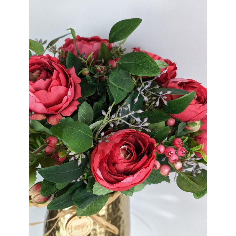 Arrangement de renoncule en pot