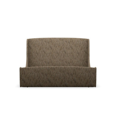 Swan Upholstered King Bed