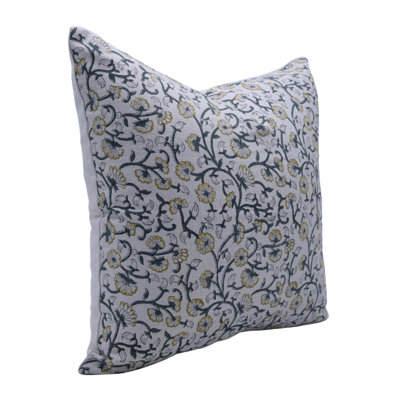 Housse de coussin en lin fabriquée à la main Fabcline