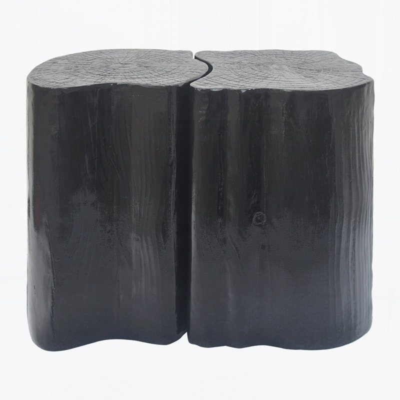 2-In-1 MGO End Table, Black