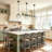 1-Light Dimmable Single Globe Pendant With Gradient Gray Glass Shade