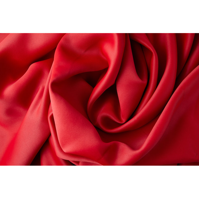Lloyd Harbor Blackout Curtain Pair, Red, 168 W x 137 D cm