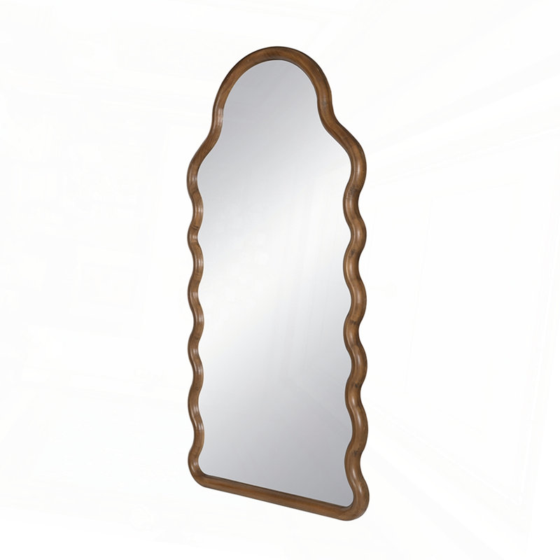 Arch Wood Mirror With Unique Frame