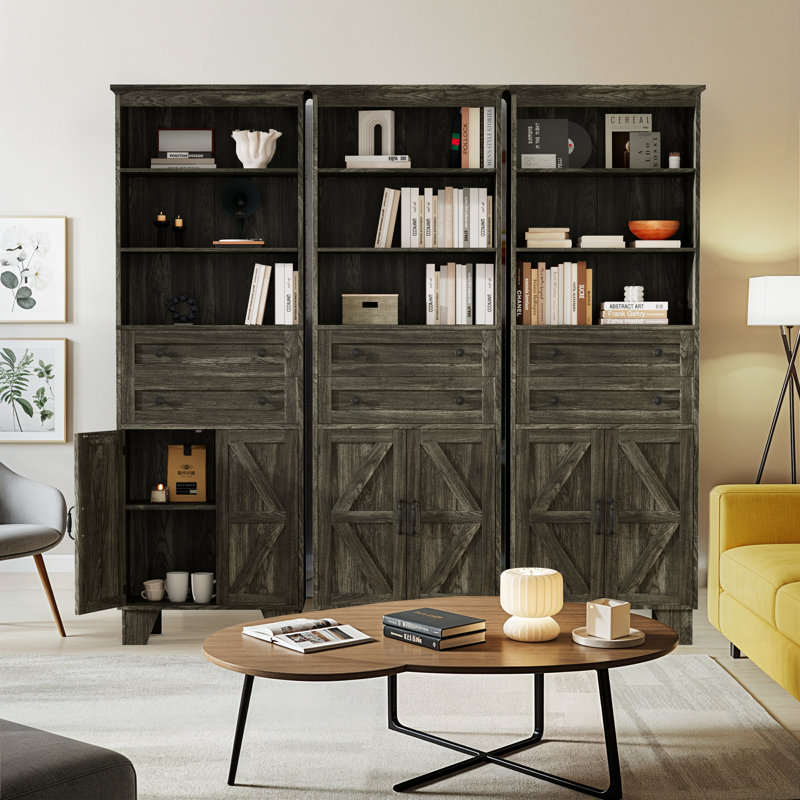 Bathroom Storage Canbinet, Dark Gray