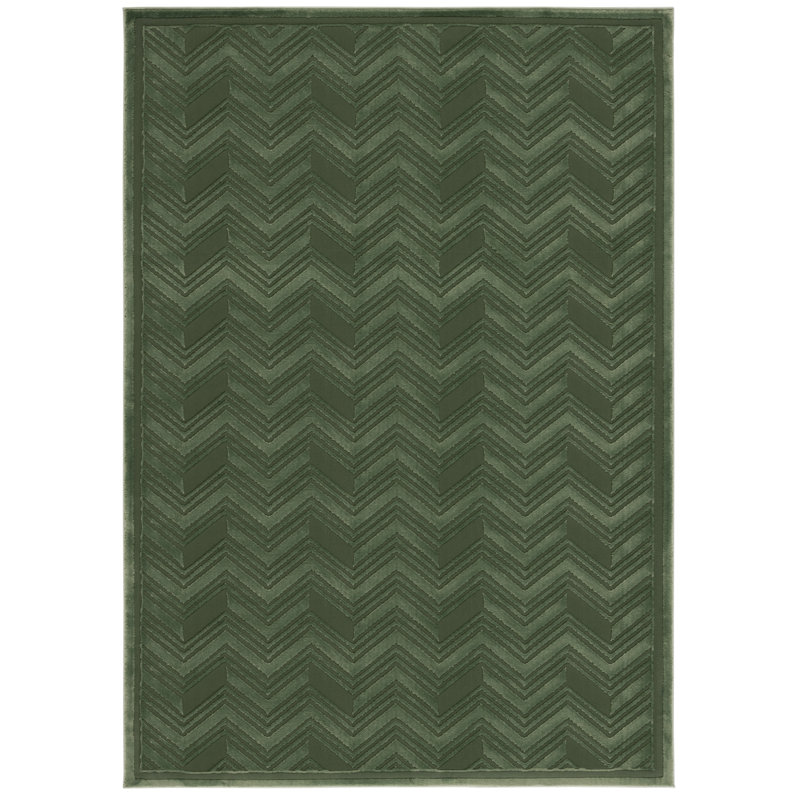 Tapis vert Lauren Ralph Lauren 1175, Rectangle 8 pi x 10 pi