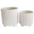 Set of 2 Ceramic Planters Indoor and Outdoor-405657624-405657623