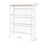 Shoe Rack Storage, Narrow 4 Tier Metal Shoe Storage Shelf, Free Standing Shoe Racks, Space Saving Shoe Rack Organizer for Entryway, Hallway, Bedroom, Living Room(12-16 Pair)-1115281024
