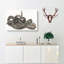 Snake by Johan Teyler - Wrapped Canvas-55330648