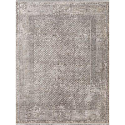 Tapis oriental gris Haalah