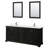 Deborah 80'' Double Bathroom Vanity with Marble Top-97761273-97761274-97761492