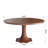 Solid Wood Round Dining Table Floral Shape Durable And Sturdy For 4-8 People-782202358