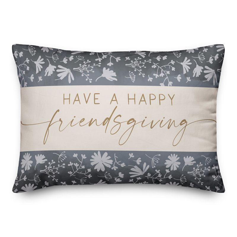 Floral Throw Pillow