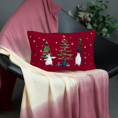 Christmas Decorative Throw Pillow Cover 12 x 20 inches