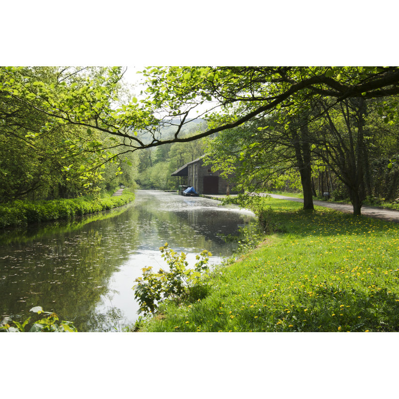 High Peak Junction by Kodachrome25 - No Frame Art Prints on Canvas, 51cm H x 76cm W
