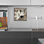 «Dramatic Lily Grid I» par Tim O'Toole, art mural en verre acrylique