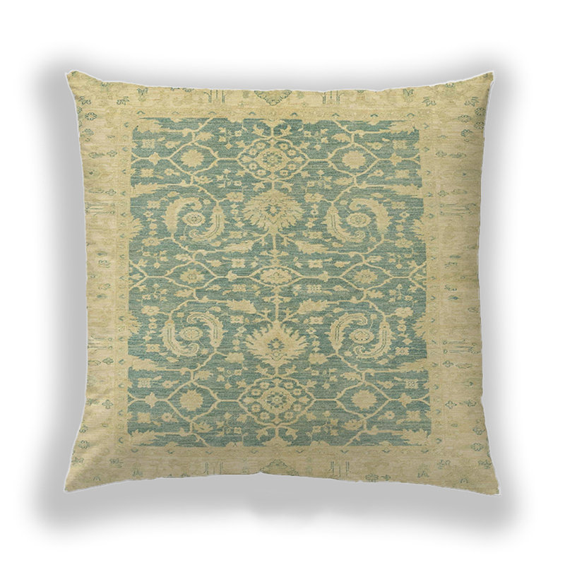Coussin décoratif abstrait 2459, Microsuède