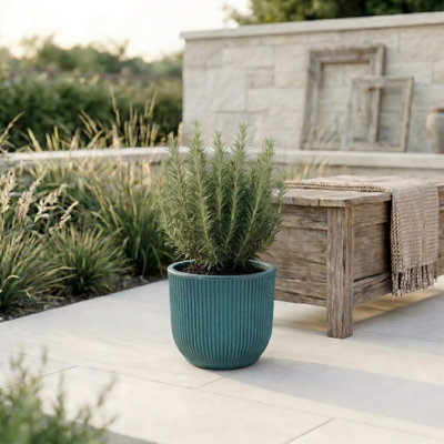 Ciya ECOBO Eco-Friendly Round Pot Planter, Garoa Indoor/Outdoor Four Season Use