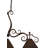 Labriola 3 - Light Antique Rust Pool Table Lights Pendant
