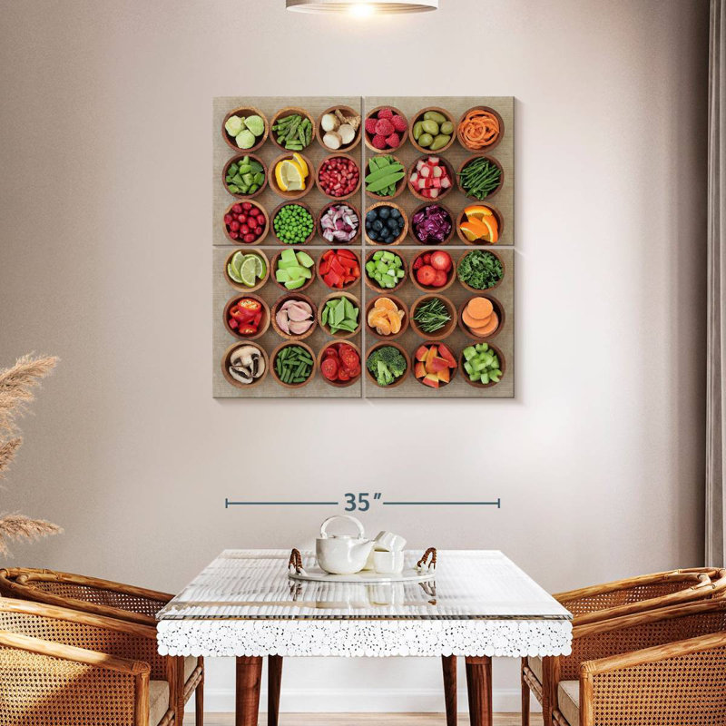 Yarlin Superfood Sampler, 38'' H x 38'' W