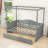 Karalin Twin 2 Drawers Wood Canopy DayBed-393888556