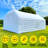 30' x 20' White Inflatable Nightclub Tent Portable Party Tent with 2 Air Blowers-116154351-116154348