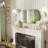 Kuske Metal Oval Wall Mirror