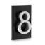Plaque d’adresse murale sur 1 ligne flottante-41299666-41303804-41299908
