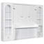 Lit escamotable avec tiroirs et DEL Murphy-7606236