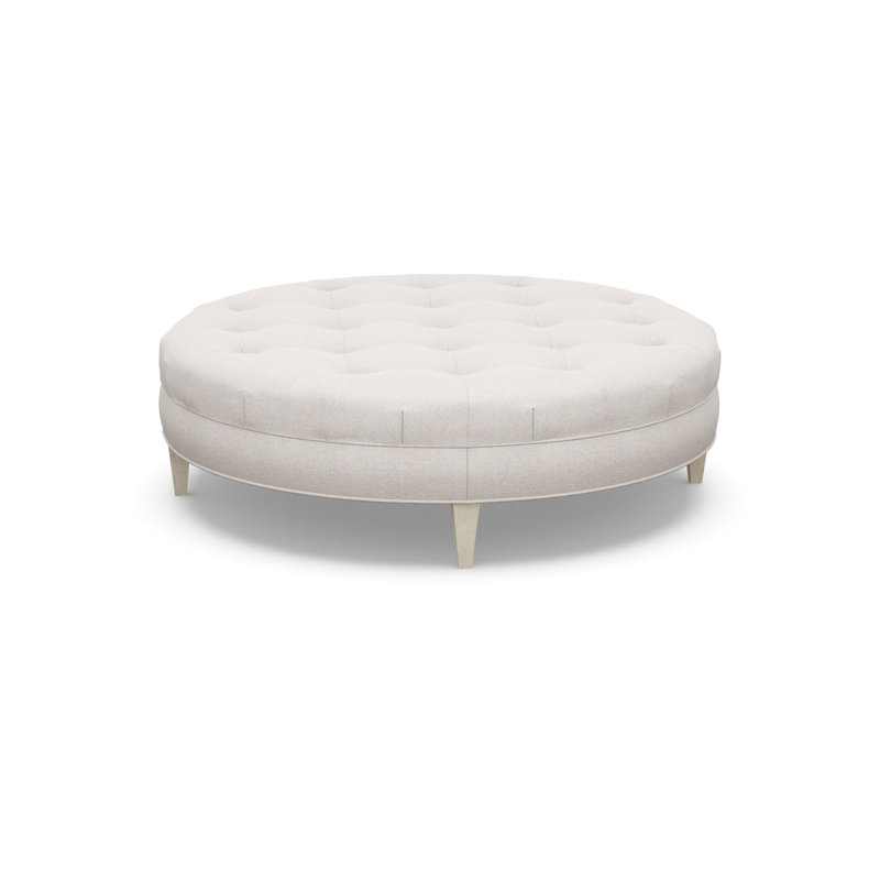 Round Ottoman, 8240-70, Sandstone