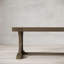 Banc en bois en x-base Mcdevitt