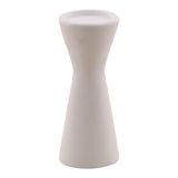 Ula Outdoor Candle Holder White