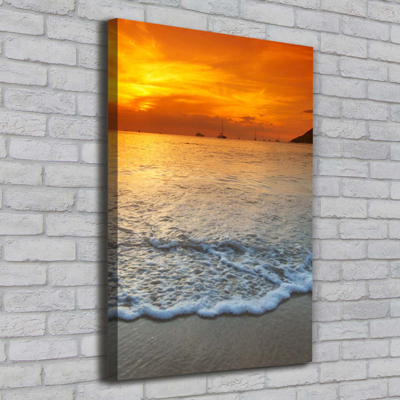 Sunset - Wrapped Canvas Print