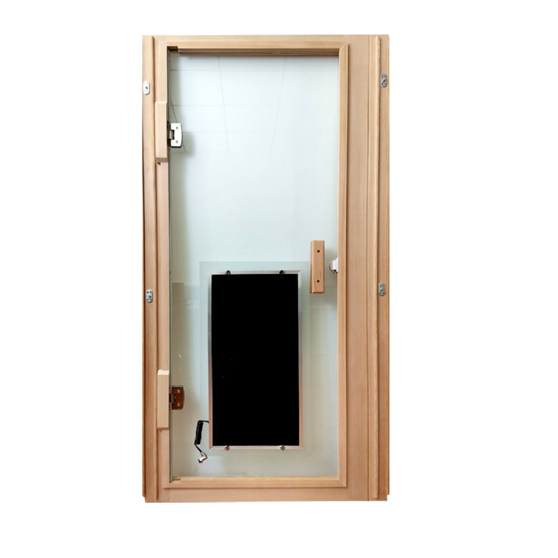 One-Person Sauna Room Front Door, Only Door, Woooden Sauna Room, For Garden