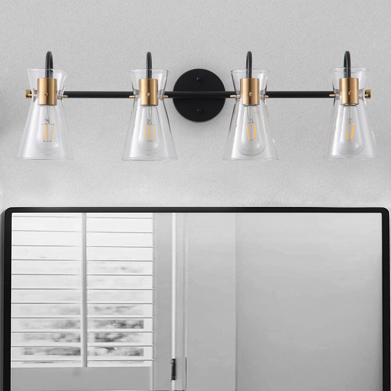 Luminaire frontal miroir 4 lumières, 4