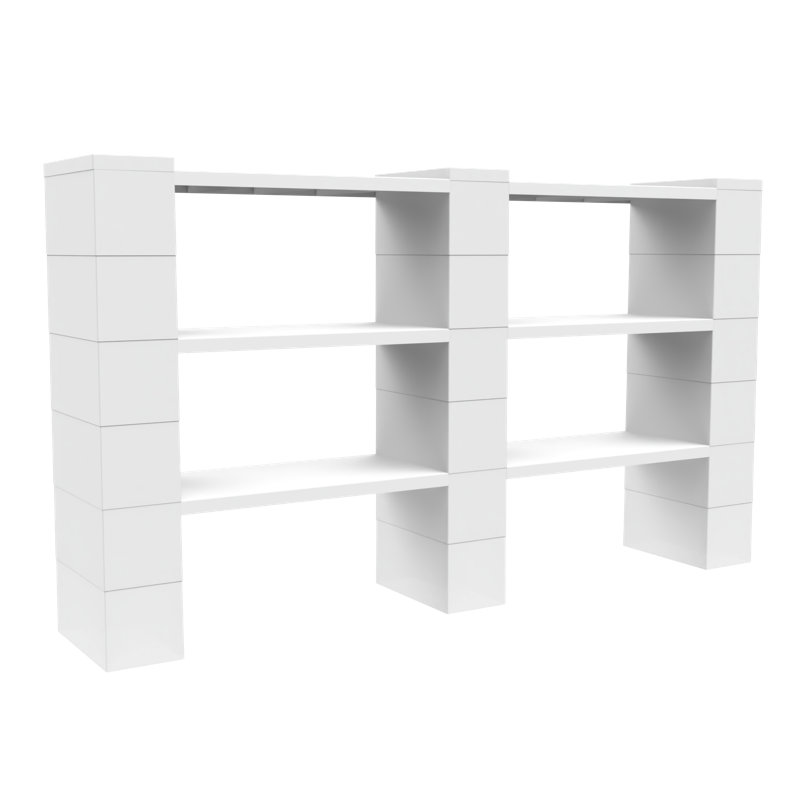 Ensemble de tablettes doubles EverBlock, Translucide