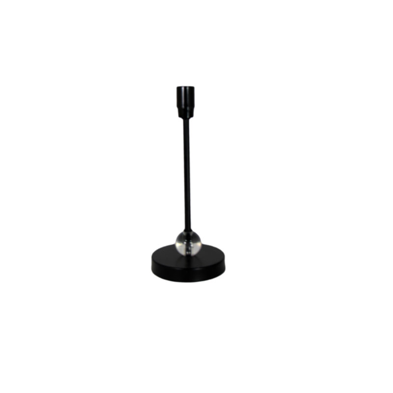 Accent Lamp Base, Black, Black