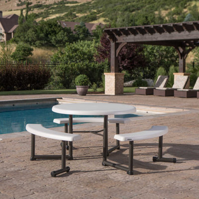 6 - Person Patio Dining Set with Round Table