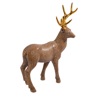 Figurine de cerf debout Kole