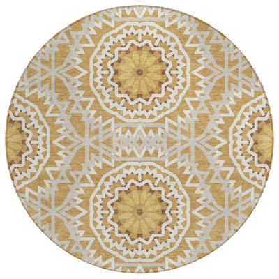 Kawon Geometric Indoor / Outdoor Rug