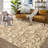 Luxurious Vintage Damask Area Rugs Living Room Bedroom Soft Floor Mat Washable Indoor Non-Slip Carpet Hallway Low Pile Stain Resistant Rug Indoor Easy to Clean Carpet Office Farmhouse Decor-1397026491