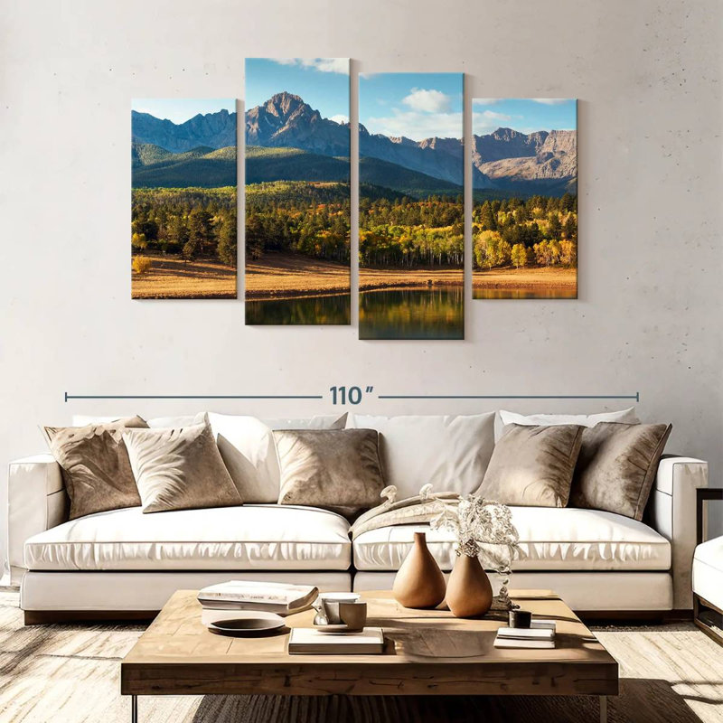 Alvord Mount Sneffels, 54" H x 84" W